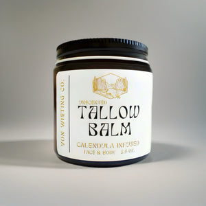 Unscented Tallow Balm 3.5 oz