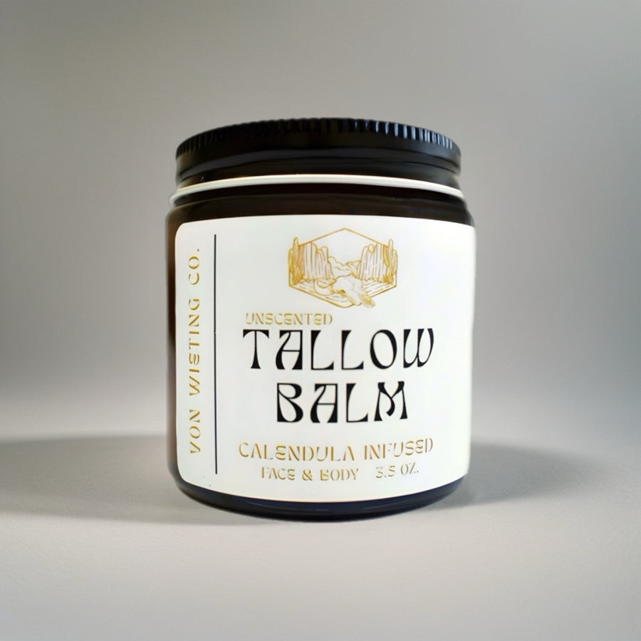 Unscented Tallow Balm 3.5 oz