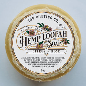 Citrus Rose Loofah Soap