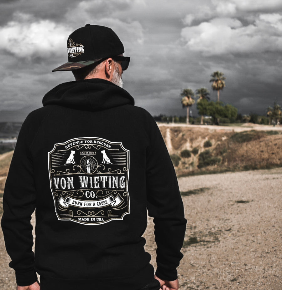 VWC Logo'd Zip Hoodie