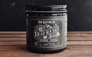 Lavender + Oatmeal Sea Salt Scrub